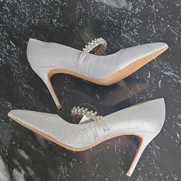 BRAND NEW BCBGeneration BRANDA JEWEL STRAP POINTED TOE WOMEN PUMP G1 - Picture 8 of 16